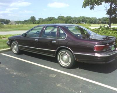 This is my 95 caprice as i bought it in 08 I didn't get into to designing 
