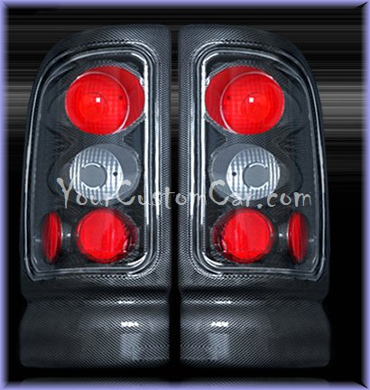 dodge ram tail lights, custom tail lights, chrome tail light, ram tail light, srt tail light, 94-01 dodge taillights