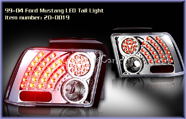 mustang led taillights, mustang lights, custom mustang, ford mustang led,