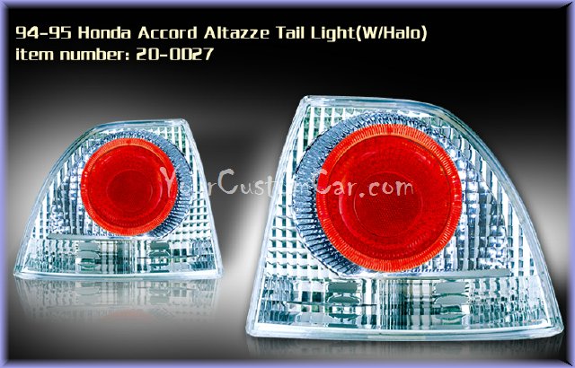 accord tail lights, custom tail lights, custom taillight, honda accord tail light, custom accord, honda taillights