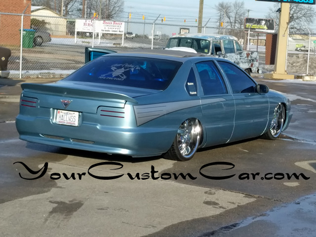 impala ss air bag suspension, custom paint impala, slammed impala ss