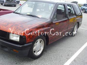 Flamed and Shaved SUV