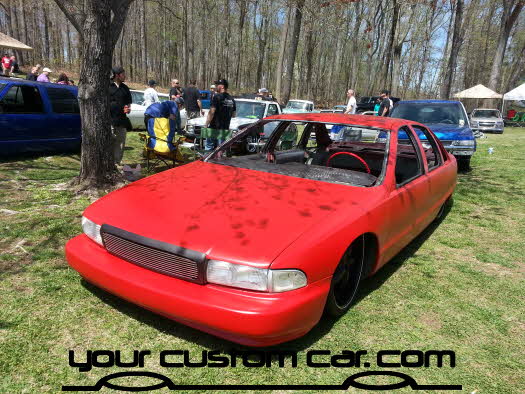 layed out at the park, 2013, yourcustomcar, truck show, car show, custom caprice