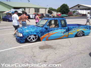 South east showdown, 2010, custom painted minitruck