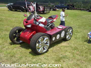 South east showdown, 2010, motorcycle, four wheeler chassis