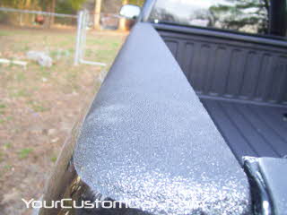 shave bed rails, shave stake holes, shave chevrolet, silverado stake holes, weld holes in truck bed, rhino liner