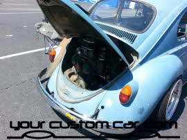 custom vw beetle at friends in low places , custom car show, custom truck show