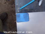 truck bed stake hole shave, filler plates