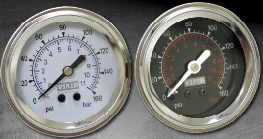 air, gauge, 160, psi, needle, air suspension, viair, tank